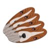 Basset Hound - Dog Pet Double-Sided Oval Nail File Emery Board Set 4 Pack
