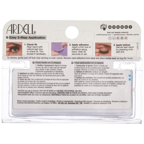 Ardell Glamour Lash-113 Black, 2 Pack