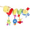 Uonlytech Baby Crib Hanging Rattles Toys, Car Seat Toy Hanging Rattles Spiral Stroller Crib Cot Toy Spiral Toy Pram Hanging for Babies Boys and Girls