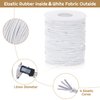 Elastic String, Selizo Stretchy Cord For Bracelets, Necklace, Beading and Sewing (1.2 MM, 109 Yards, White)