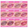 MAEPEOR Changing Lip Gloss 7 Colors Moisturizing Non-sticky Lip Oil Gloss Nourishing Shiny Glossy Lipgloss for Lip Care and Dry Lip (Color 04)