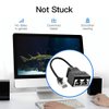 MVBOONE Ethernet Splitter 1 to 2 RJ45 Network Male to Female Adapter, Suitable Super Cat5-8, Cmpatible with ADSL/Hubs/TVs/Set-top Boxes/Routers/omputers (Only Support one Works at one time)