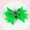 St. Patrick Baby Hairpin Girls Hair Clips Bows Alligator Clips Hair Barrettes JHSP16 (2 Pcs-F)