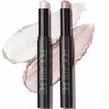 FOCALLURE (2 Pcs 2 in 1 Eyeshadow and Eyeliner Pen,Waterproof Eye Shadow Pencil,Hypoallergenic Eyeshadow,Highlighter Eye Liner,Multi-Dimensional eyes Look,Twilight