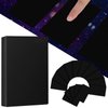156 Pcs Blank Tarot Cards Deck with Case, Standard Tarot Size 2.76 x 4.72 Inch, Make Your Own Tarot Cards Oracle Blank Deck of Cards for Adults DIY Playing Divination, Easy to Write(Black)
