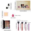 Face Makeup Kits for Women, Face Makeup Set for Beginners, Christmas Gifts Set for Women Girls, Makeup Essential Bundle with Eyeshadow Palette