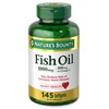 Nature's Bounty Fish Oil Omega-3 1000 mg Soft Gels, 145 Count