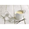 Portmeirion Sophie Conran White Mini Sauce Jug and Ladle Set | 16 Oz Sauce Jug for Gravy and Salad Dressings | Made from Fine Porcelain | Dishwasher Safe