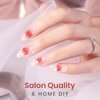SUPWEE 3D Nail Art Gel Clear Sculpting Gel for Nail Art Design DIY 3D Embossing Gel for Painting Drawing Carving Nails Gel Nail Tube Home DIY Modeling Decoration Manicure