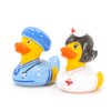 Nurse & Doc First Responders Rubber Duck (Mini Set) Bath Toys by Bud Duck | Elegant Gift Packaging We Care for You | Child Safe | Collectable