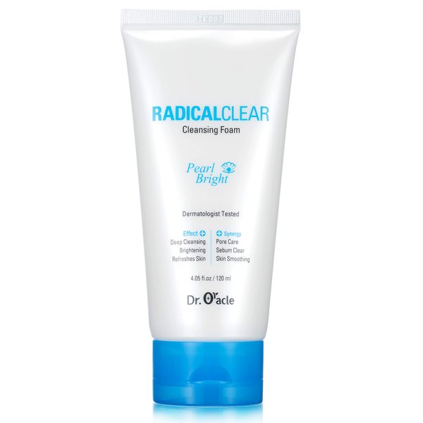 RADICALCLEAR Cleansing Foam Pearl Bright. (4.05 o.z) Dermatologist Tested by DR.ORACLE