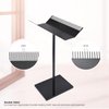 EHDIS Hair Extension Holder,Stainless Steel and Acrylic Hair Extension Organizer Wigs Storage Professional Hair Extensions Stand Hanger Organizer for Salons Shop Barber