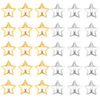 Qianyu Star Hair Clips 30 Pcs Silver and Golden Metal Non Slip Snap Star Hair Side Clamps Headdress Accessories small Kawaii Star Shaped Hairpins Cute Hair Barrettes for Kids Girls Women