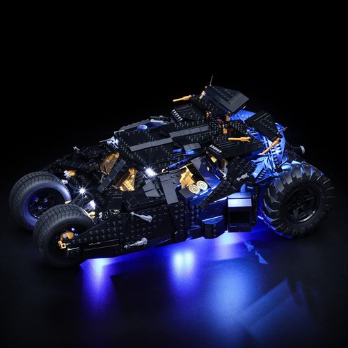 BRIKSMAX Led Lighting Kit for Batman Batmobile Tumbler - Compatible with Lego 76240 Building Blocks Model- Not Include The Lego Set
