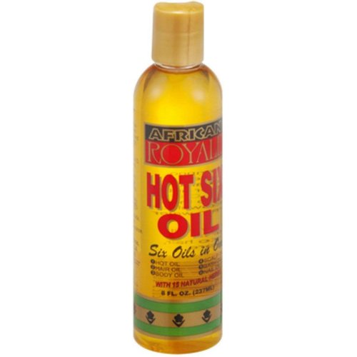 African Royale Hot Six Hair Oil, 8 oz (Pack of 11)