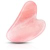 KIMANN Gua Sha Rose Quartz Face Scraping Massage Tool Jade GuaSha Stone Facial Tool for Anti Aging Face Muscle Scraper Neck Body Relaxing