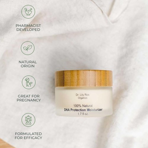 All Natural Mom Pregnancy Face Cream Moisturizer Pharmacist Formulated W/Clean Ingredients | Safe for Pregnant & New Mothers | 100% Clean Ingredients By Dr. Lily Ros