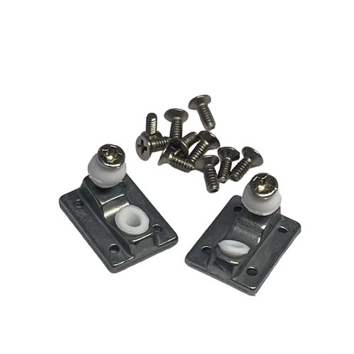 LEEFAI Silver Baseplate v2 for Pro G4 Fingerboard Trucks -Fit to and Other Fingerboard Brand Trucks (Inverted)