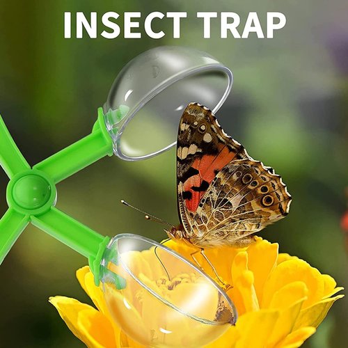 Junfamilee 2 Pcs Fine Motor Skill Tool, Scoopers for Teen Nature Exploration Observation for Hand-Eye Coordination Plastic Scissor Clamp Small Butterfly Clip,Sports and Outdoor Play（ Blue）