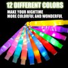 UrChoice 12 PCS Light up Glow Sticks for Kids 4-8-12, Bulk Party Pack Glow Bracelets Necklaces for Toddlers, Glow in The Dark Party Supplies, New Years Eve Dancing Camping Decorations