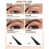 Eyebrow Pencil-2Pcs Dark Brown Retractable Eye Brow Pencil with Brow Brush,Long-Lasting Waterproof Eyebrow Tint Pen,Eyebrow Pencil for Fill & Sculpt Brow,Create Natural Eye Brow Makeup for Women-03