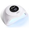 WEVILI 72W UV Nail Lamp, Faster UV Light for Gel Polish with 3 Timers, Professional Auto Sensor Nail Dryer with LCD Screen for Salon and Home Use