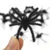 Black and Grey Realistic Hairy Small Plastic Fake Spiders Scary Joke Prank for Party Favors Creepy Halloween Decoration, 20 PCS by Baryuefull