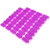 DOACT Hair Roller Clips, 36 Pcs, Plastic, Pink, Purple, Hair Curlers, Hair Rollers, Perm Clips, Salon Barbers Home Use, Hairdressing Styling Tool