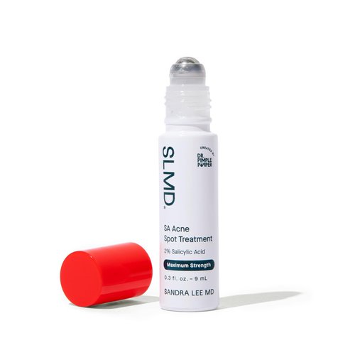 SLMD by Dr. Pimple Popper - SA Acne Spot Treatment - Roll-on Acne Treatment - Treat Pimples and Blemishes On The Go - Maximum Strength 2.0% Salicylic Acid - 0.3 Fl. Oz.