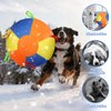 AIERSA Herding Ball for Dogs, Large Dog Ball with Handles for Outdoor Play, Indestructible Training Toy Balls for Australian Shepherd, Interactive Toy Balls for Medium & Large Dogs