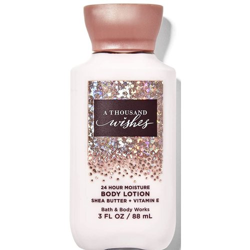 Bath and Body Works Super Smooth Body Lotion Travel Size 3 Oz. (A Thousand Wishes)