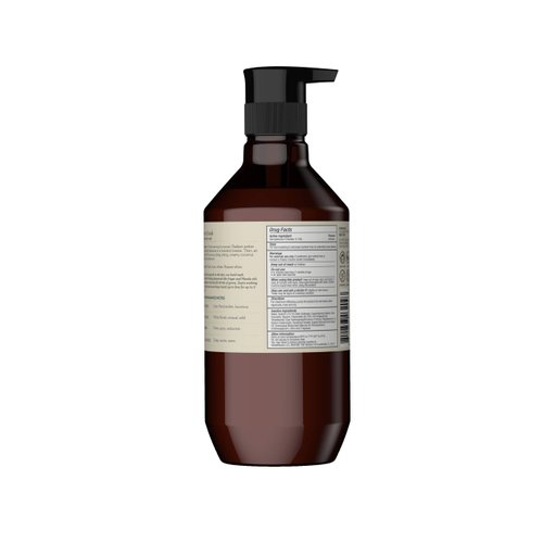 Theorie Linen and Teak Hand and Body Wash - Signature Fragrances - Antimicrobial, Antibacterial, Nourishing, Luxury Soap, Cardamom, Tropical Wood & Coconut/Pump Bottle - 400mL
