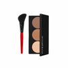 Smashbox Step-By-Step Contour Kit | Buildable, Highlight, Shapes + Brush, 0.4 Ounce, Light/Medium