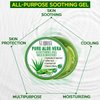 Aloe Infusion Body and Face Moisturizer - Natural Moisturizing Cream with Aloe Vera - Skin Care for Dry Skin, Anti Wrinkle, Acne Scars, Rosacea, Psoriasis Eczema Cream Lotion Unisex (2 PACK)
