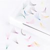 1000 pcs Mixed colorful lash extensions | premade volume lash extensions | colored lash extension | russian volume eyelash | Length 11mm| 6D D curl