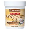 De la Cruz Coconut Oil - Expeller Pressed Coconut Oil for Skin and Hair - Natural Moisturizer for Skin and Hair - 2.2oz