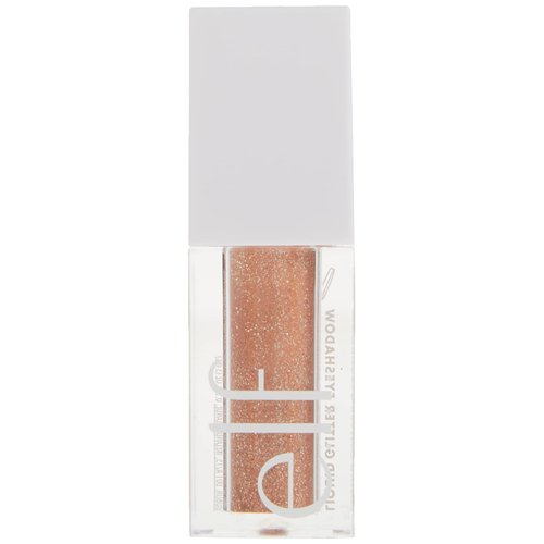 e.l.f. Liquid Glitter Eyeshadow, Long Lasting, Quick-Drying, Opaque, Gel-Based Eyeshadow For Creating High-Impact, Multi-Dimensional Eye Looks, Flirty Birdy, 0.10 Fl Oz
