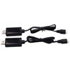 Blomiky 2 Pack 7.4V 1.6A Fast 2S Li-Po Li-ion battery charger Cable with XH-3P Connector for RC Boat Truck Drone Cars Vehicle SCX24 7.4V 2S Lipo Li-ion Battery 7.4V 1.6A USB 2