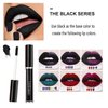 MAEPEOR Matte Liquid Lipstick Set 4PCS Velvety Halloween Lipstick Kit Long-Lasting Wear Non-Stick Cup Lip Gloss Lipstick Set (Set 501)