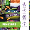 Unique Ninja Turtle Party Favors Bags and Masks | 16 Pack | Teenage Mutant Ninja Turtle Party Supplies | Ninja Turtle Party Decorations | Sticker
