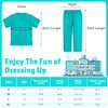 GIFTINBOX Doctor Costume For Kids Scrubs With Accessories Costume for Kids toddler Halloween Costumes For Kids