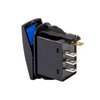 True MODS 12V DC 20A 4-Pin LED ON-Off-ON SPDT Rocker Switch - Blue