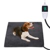 ENJOY PET Pet Heating Pad, Dog Heating Pad with 12 Level Timer and Temperature, Indoor Heating Pad for Cats Dogs with Iron Chew Resistant Pipe, Long-Time Working Pet Heated Mat, Auto Power Off