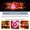 BrickBling LED Light Kit Compatible with Lego Icons Dried Flower Centerpiece 10314, Creative Lighting Compatible with Lego Artificial Plants Set (Lights Only, No Model)