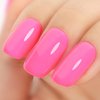 TUTUYU Hot Pink Gel Nail Polish, 0.51 Fl Oz Soak Off UV LED Lamp Neon Fuchsia Pink Gel Polish for Nail Art Starter or Manicure Salon,Spring Summer Gel Colors - GP0037