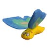 Yeowww! Duckyworld 100% Organic Flower Leaf Catnip Cat Toy Butterflies (2 Toys, Blue)