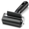 Rubber Roller, Ideal for Anti Skid Tape Construction Tools, Print, Ink and Stamping Tools (2.5-Inch, Black)