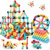 DMOIU Magnetic Building Blocks STEM Educational Toy for Kids Montessori Learning Sticks and Balls Preschool Sensory Toys for Toddlers Gift for 3 Year Old Boys & Girls