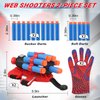 JONEG Web Shooters Toy for Kids 2 Pack, Toy for 3 4 5 6 7 8 Year Old Boy, Web Slinger Boy Toys with Spider Glove Launcher, Toys for Boys 4-6, Birthday Gifts for Boys 6-8