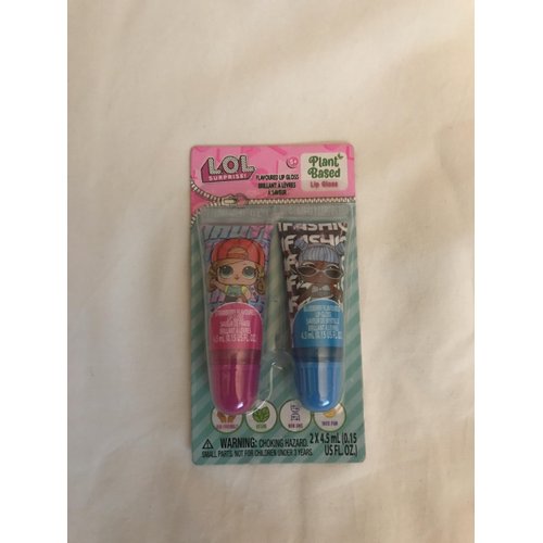 L.O.L. Surprise Flavored Lip Gloss 2pk tube